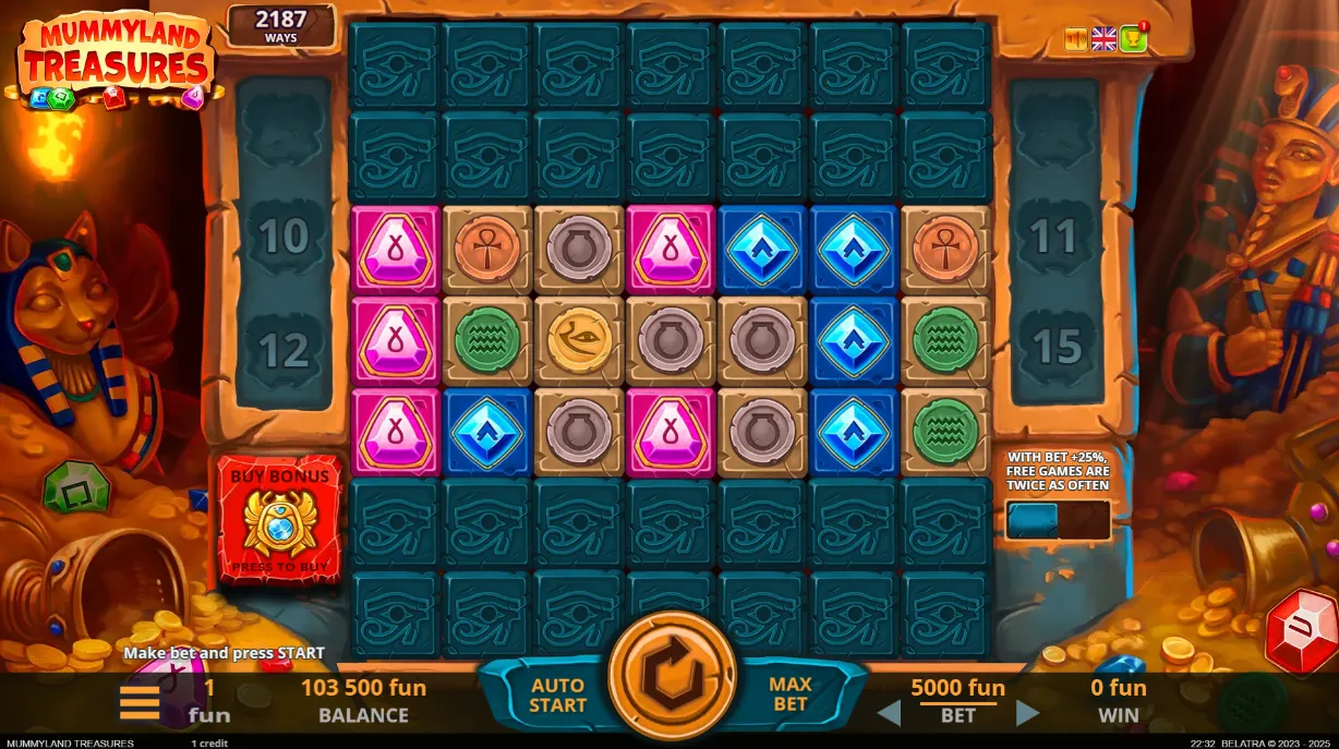 Mummyland Treasures Slot